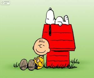 yapboz Snoopy ve Charlie Brown